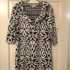 Greatchen Scott Navy and White dress